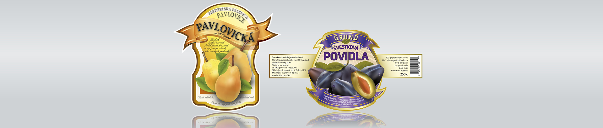 Etikety, obalový design